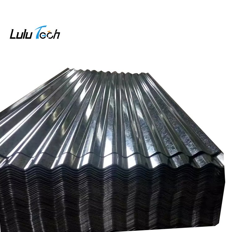Used corrugated roof sheet, white wrought iron paper, corrugated iron plate