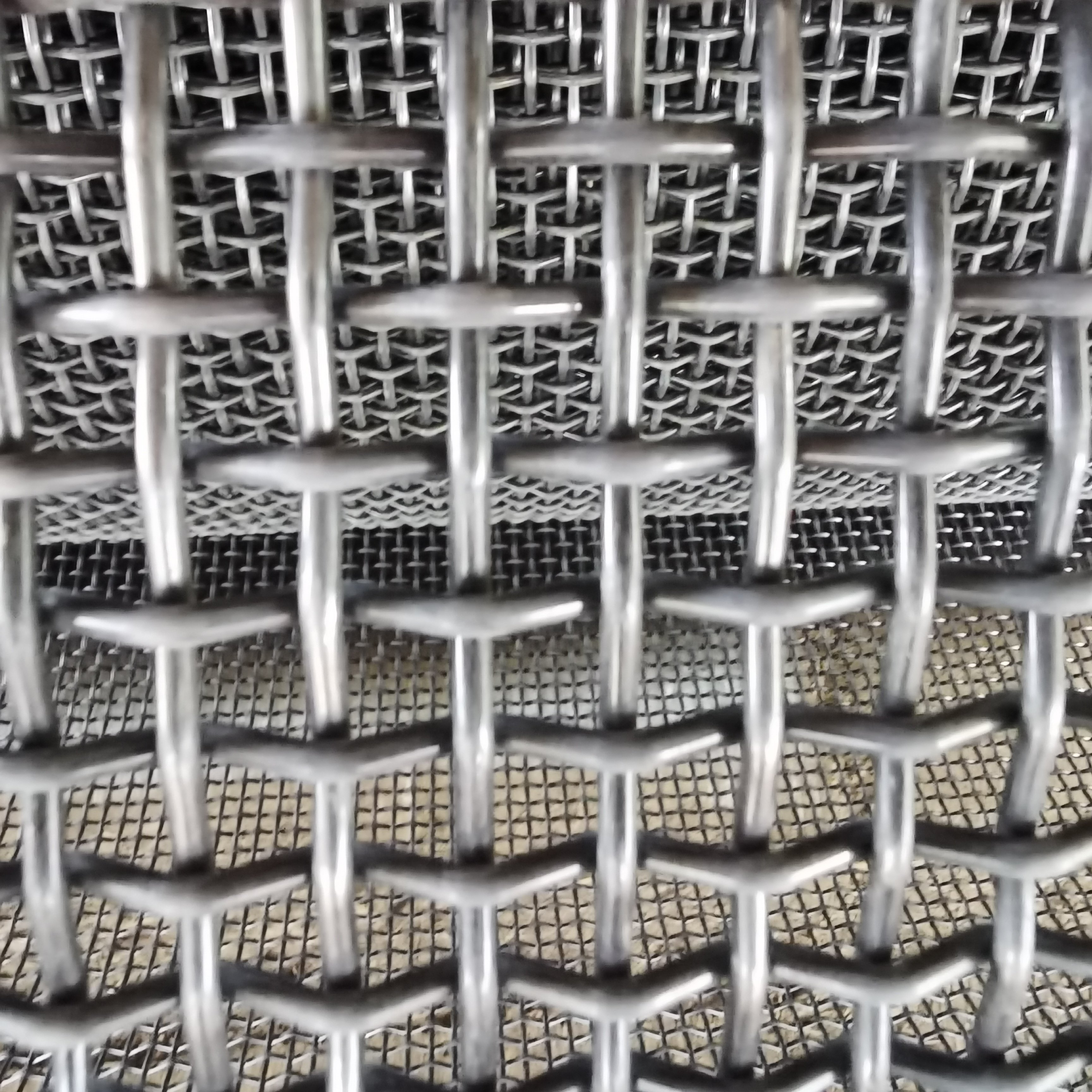 Wear-resistant 65mn Steel Wire Woven Mesh Roughening Vibrating Screen For Mining Site Anti-blocking Screen For Sand And Gravel