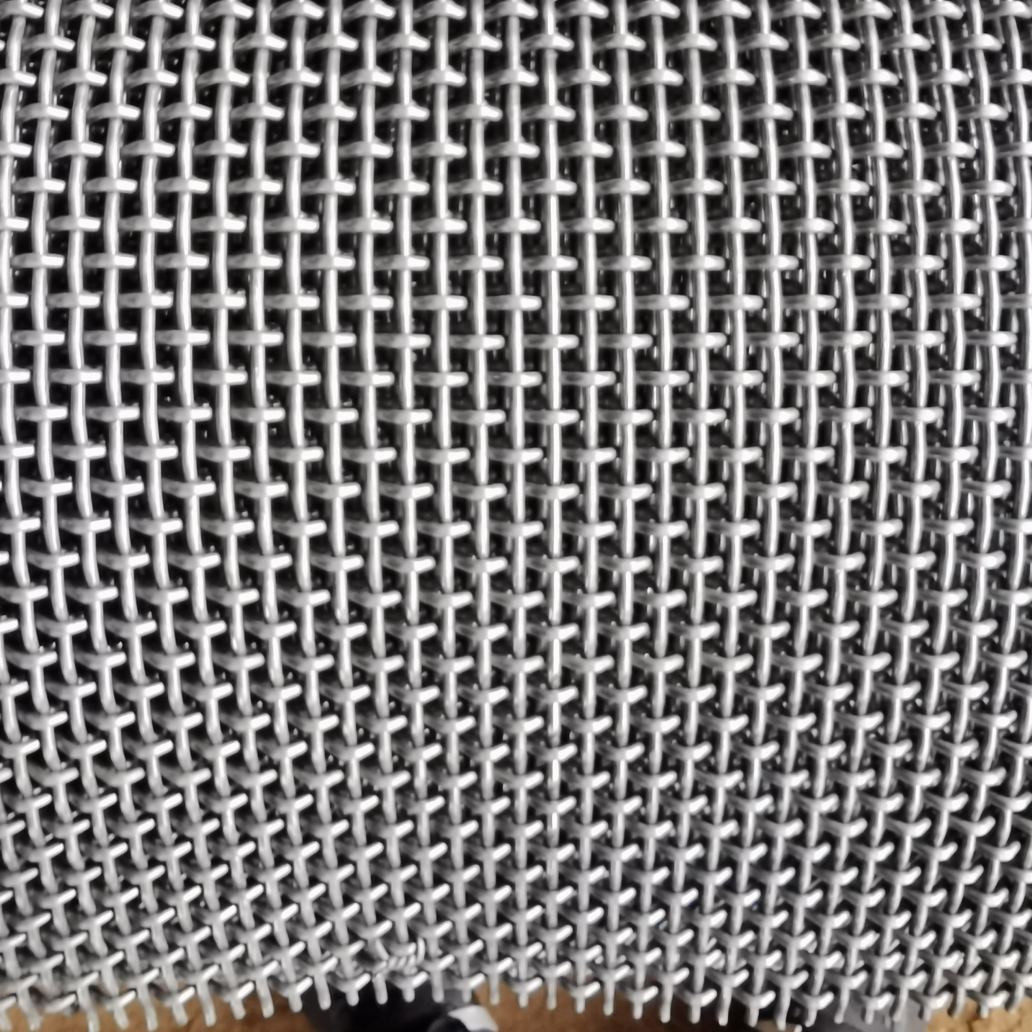 Wear-resistant 65mn Steel Wire Woven Mesh Roughening Vibrating Screen For Mining Site Anti-blocking Screen For Sand And Gravel
