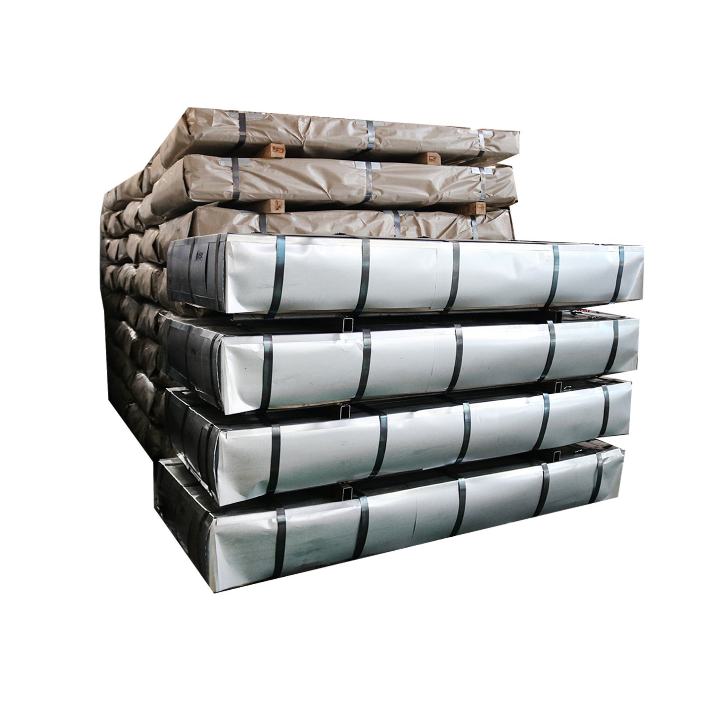 Corrugated steel Sheet Metal Color Roofing Sheet Steel Roof Tiles Galvanized Zinc roofing sheet
