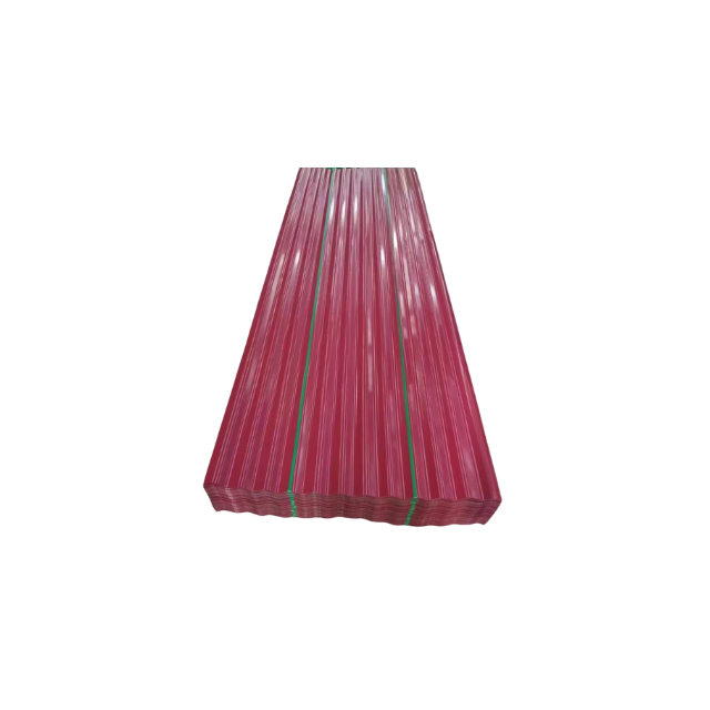 Roofing From Shandong China Fireproof Corrugated Roof Tile Color Coated Corrugated Steel Plate Metal Corrugated Steel Sheet