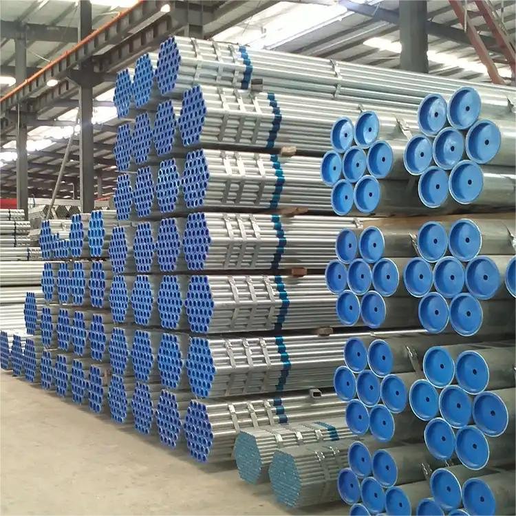 Best selling manufacturers with low price and high quality galvanized steel round pipe