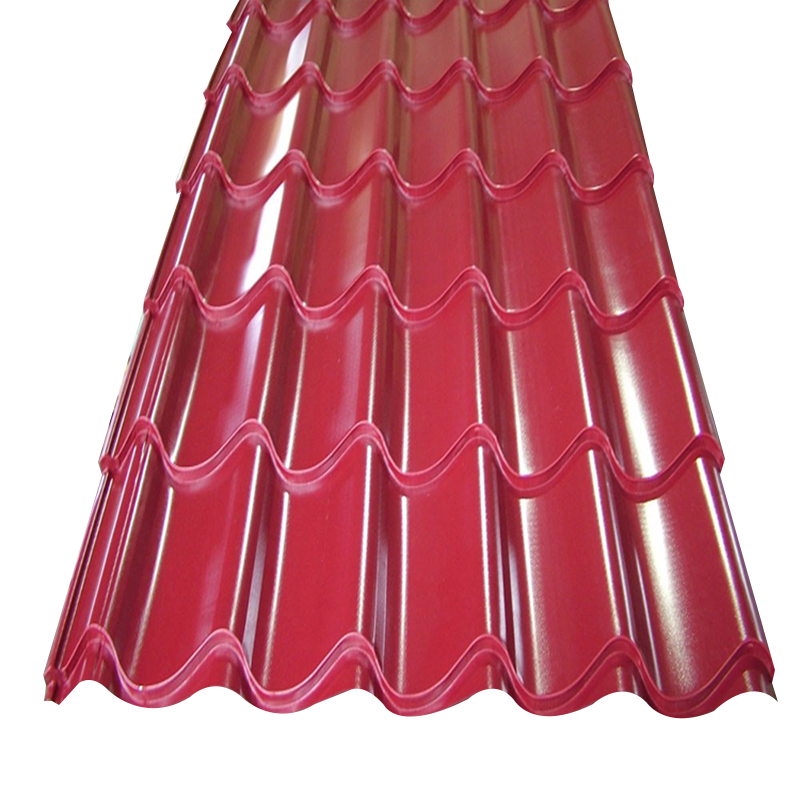 Factory supply aluminum zinc galvanized colorful corrugated roofing sheet