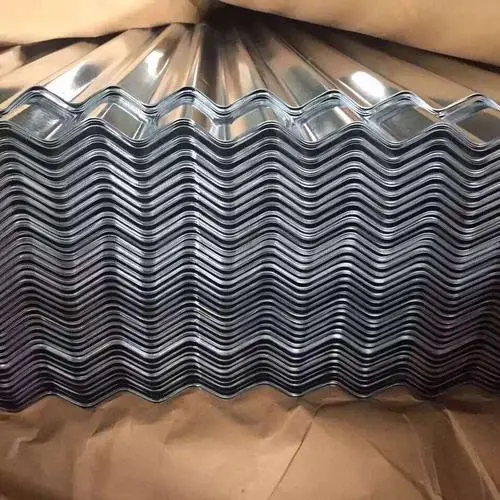 Hot Selling Cheaper Aluzinc Corrugated Roof Tiles Convex Steel Prepainted Galvalume Trapezoidal Roofing Sheet