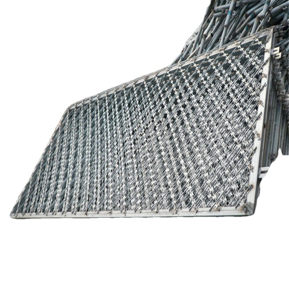 welded razor mesh fence galvanized razor wire mesh razor barbed wire welding