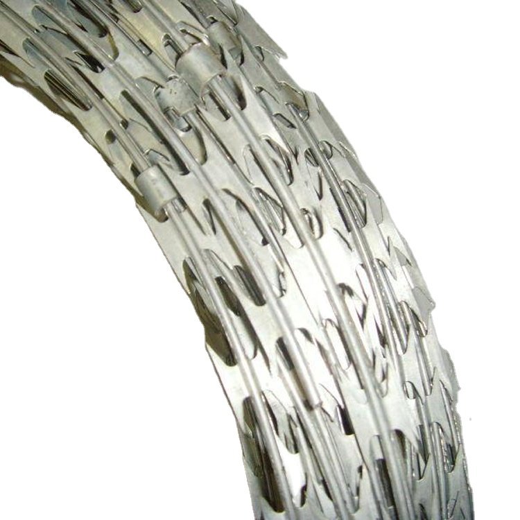 welded razor mesh fence galvanized razor wire mesh razor barbed wire welding