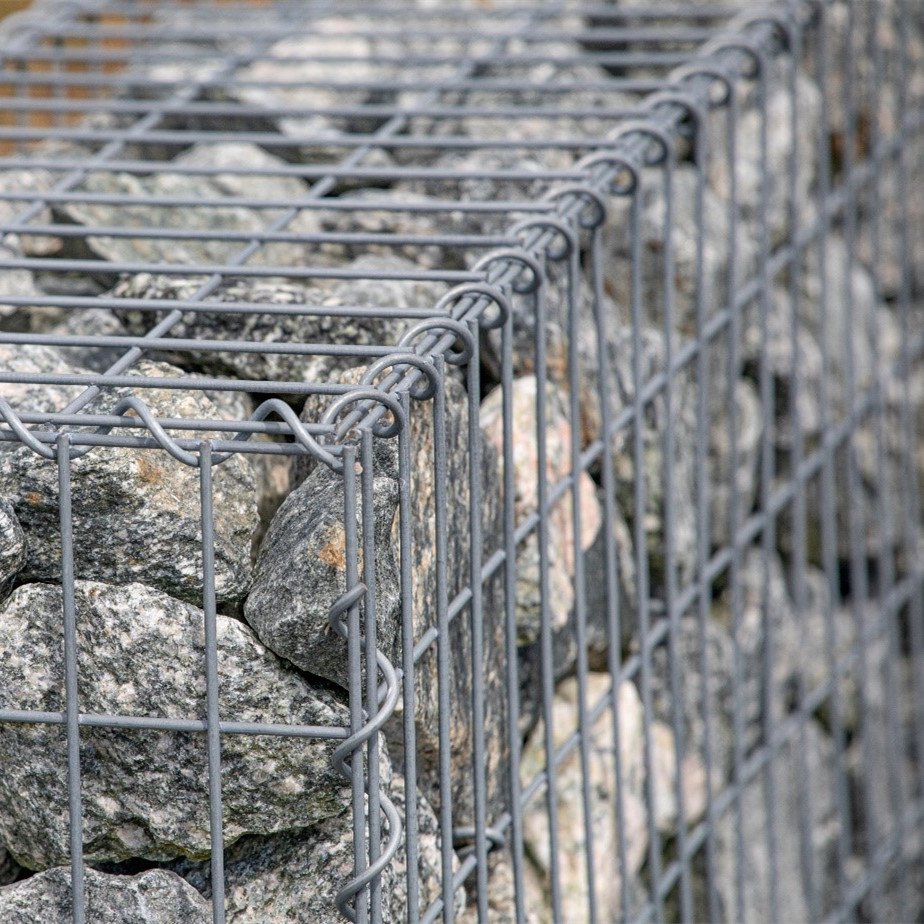 Welded Gabion Mesh Basket Galfan Gabion Box Hot Dipped Galvanized Gabion Retaining Wall for Garden Fence for Sale