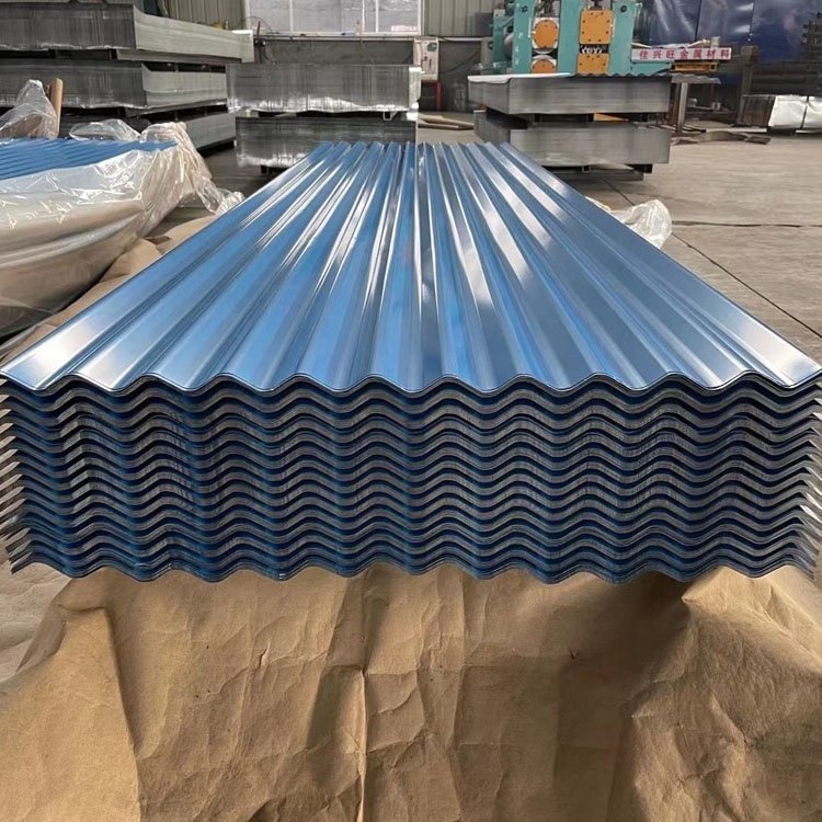 Ral colour corrugated steel sheet roof tiles ppgi gi galvan dx51d cold rolled ppgl galvanized coated corrugated roofing plate