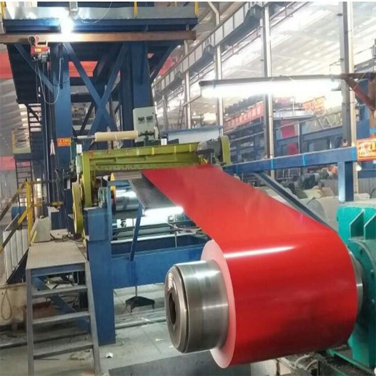 Color steel plate coated aluminum zinc aluminum magnesium color coating roll PPGl coil