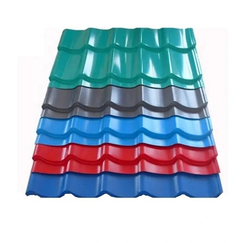 Hot sale DX51D z100 g3312 24 gauge 28 gauge 0.12 6mm thickness ppgi coloured galvanised corrugated zinc steel roofing