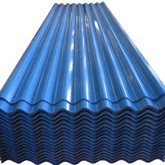 Dx52D SGCC Galvalume Roofing Tiles Corrugated Prepainted Metal Plate Gray Color Roofing Sheets