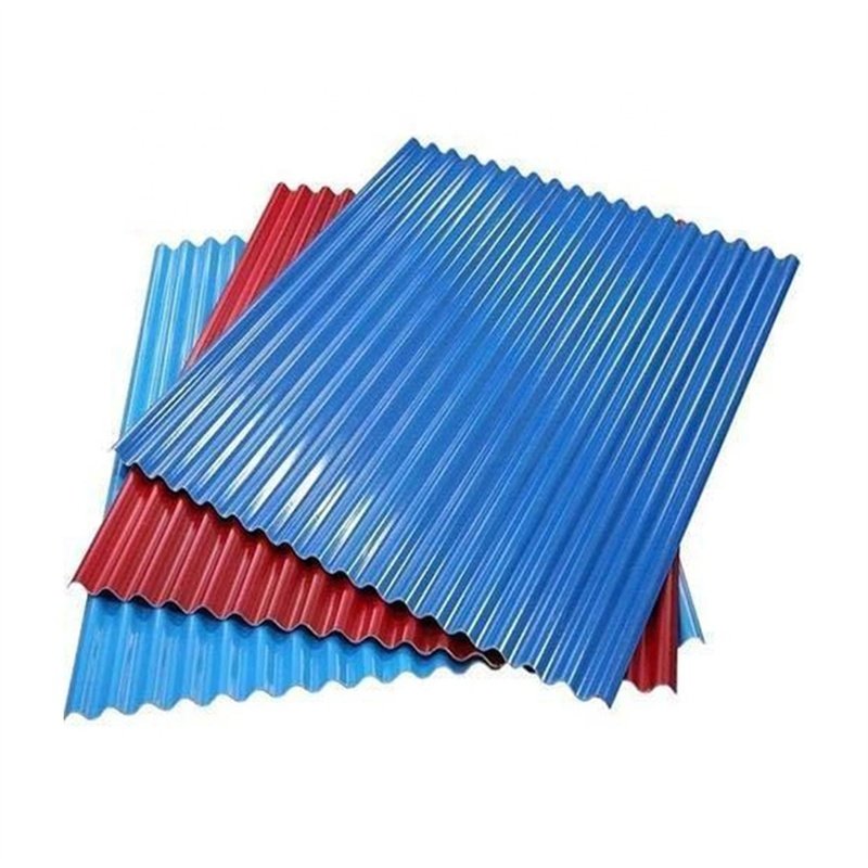 Dx52D SGCC Galvalume Roofing Tiles Corrugated Prepainted Metal Plate Gray Color Roofing Sheets