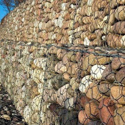 Professional Supplier Hot Dipped Galvanized Hexagonal Hole Stone Basket Gabion Box Mesh