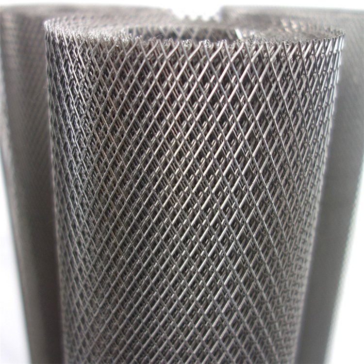 Aluminum/Stainless/Galvanized Steel Diamond Hole Expanded Metal Sheet Mesh Metal for Suspended Ceiling/Facade Cladding Decorated