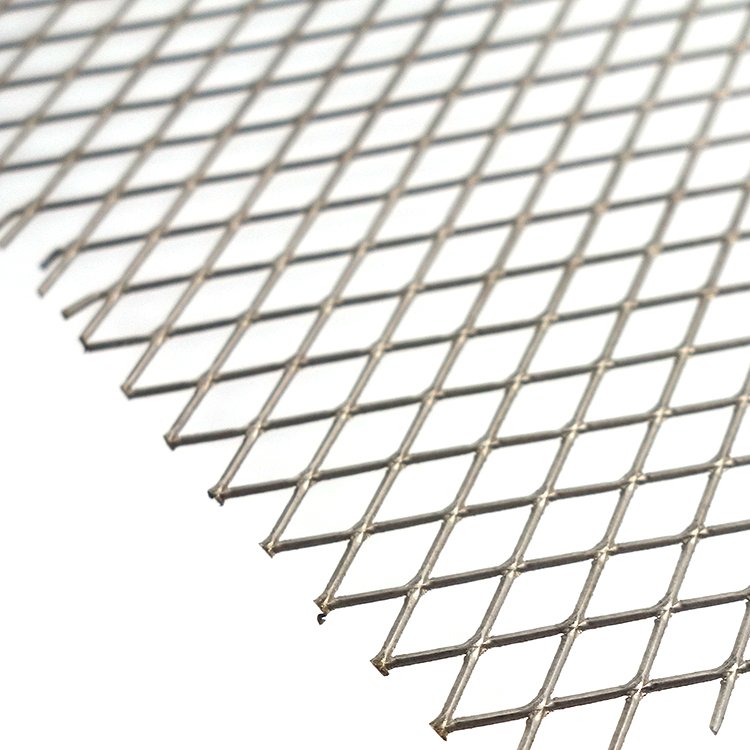 Aluminum/Stainless/Galvanized Steel Diamond Hole Expanded Metal Sheet Mesh Metal for Suspended Ceiling/Facade Cladding Decorated