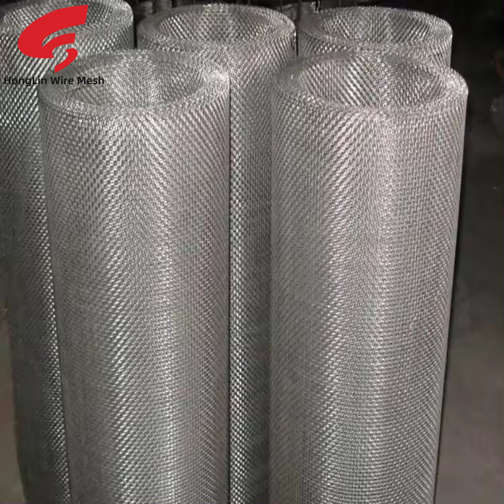 High Quality 304 316 Stainless Steel Wire Mesh Filter Net Screen Cloth Metal Mesh Square Wire Netting Woven Mesh