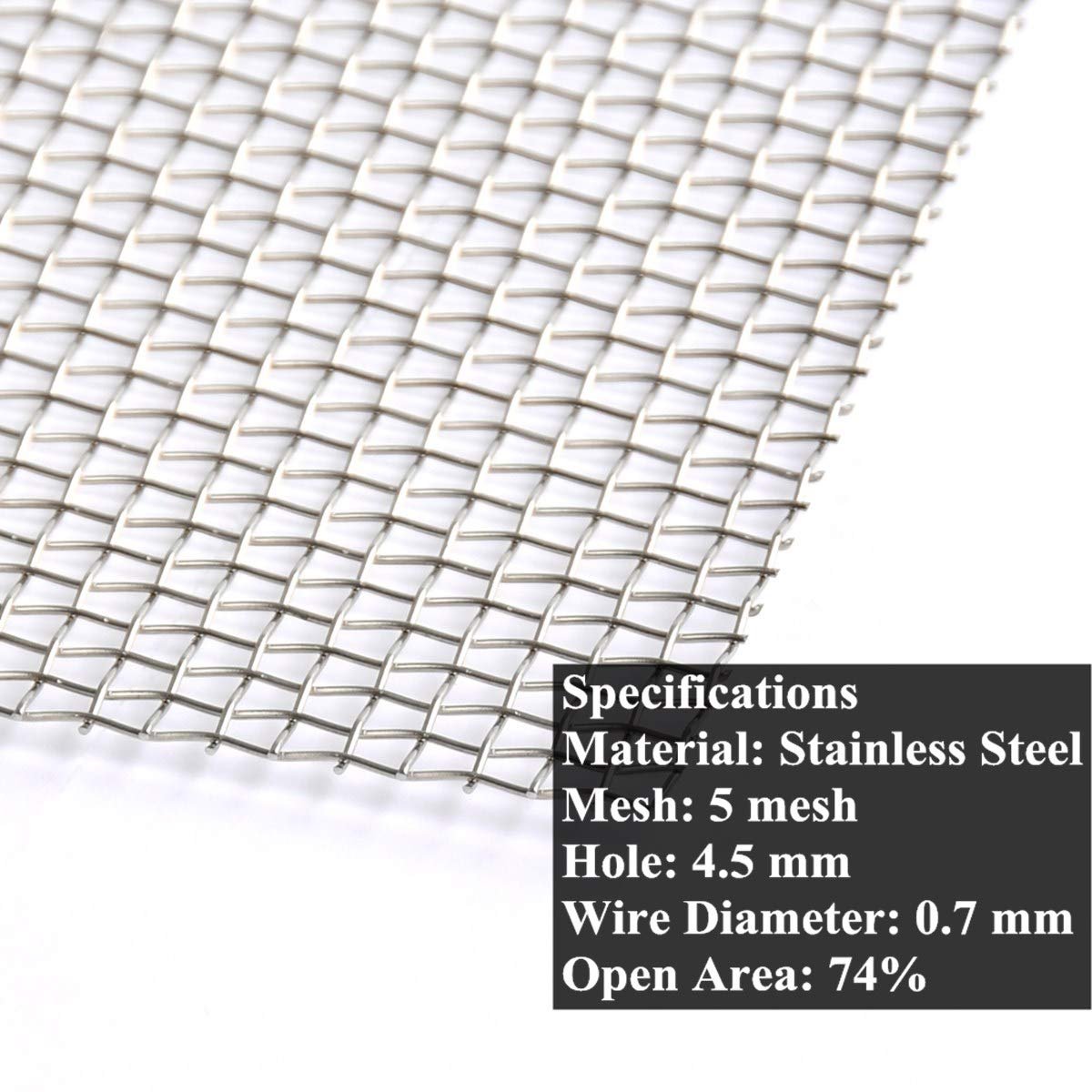 Stainless Steel Crimped Weave Wire Mesh / Stainless Steel Wire Mesh Woven Screen Flexible Wire Mesh Netting