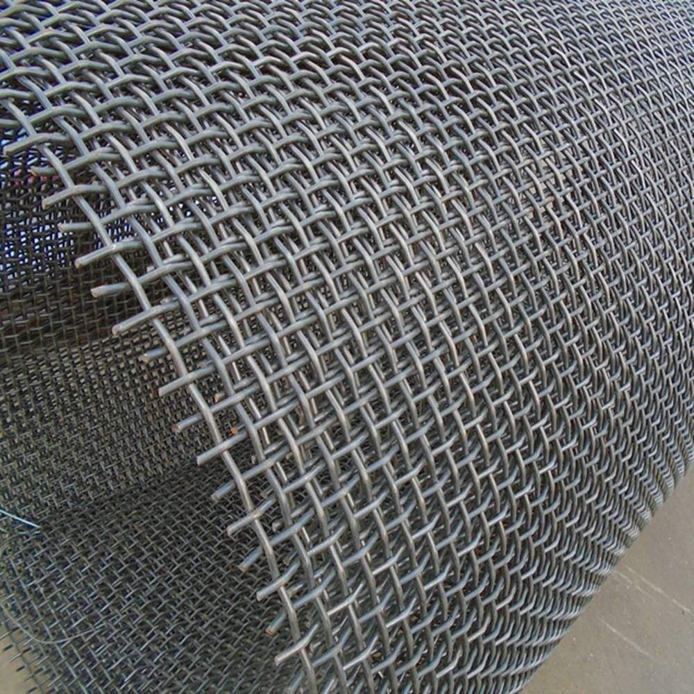SUS 304 316 316l 6 8 10 12 14 20 mesh stainless steel crimped woven wire mesh