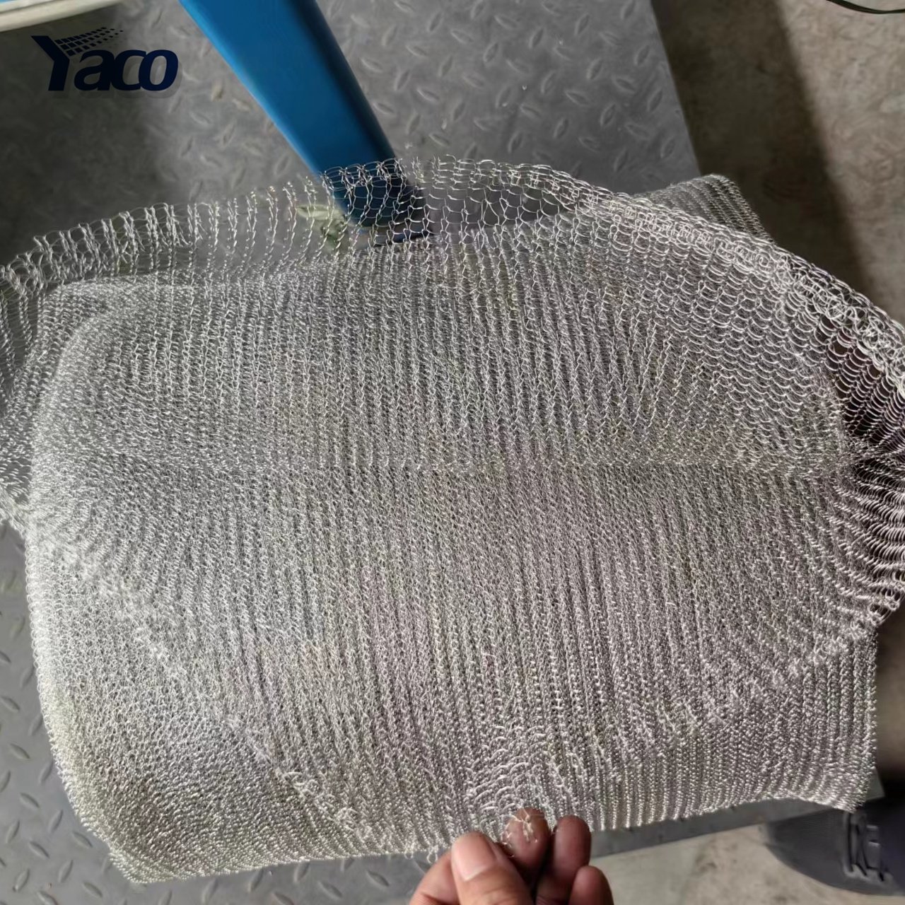 304 316 Stainless steel knitted stocking wire mesh 304A Stainless steel knitted mesh filter