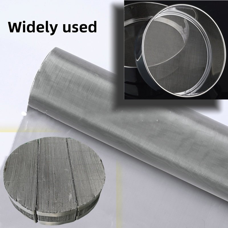 2024 new 304/316 SS Steel Wire Meshes For Filter Screen 100/150/200/400 Micron Filter Cloth Stainless Steel Woven Wire Mesh