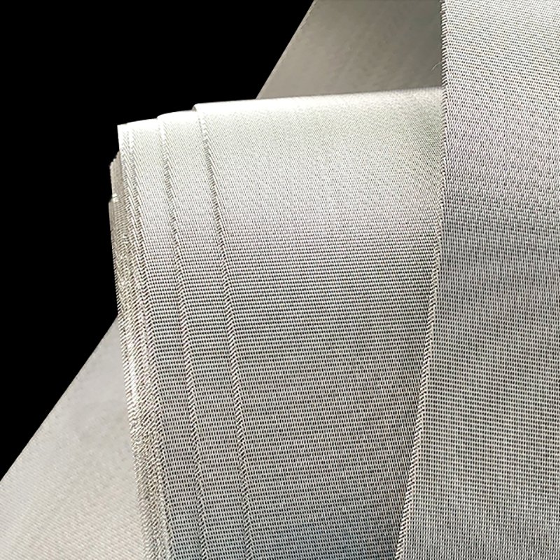304 316 L Stainless Steel Wire Mesh with Dutch & Twill Weave Cut Punch Bended for Plastic Extruder Dutch Filter Wire Mesh
