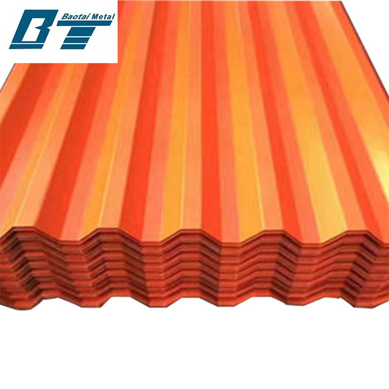 IBR Roofing Sheet Low Cost High Quality Prepainted RAL Color Customized Size Color Coated Galvanized Corrugated Steel Plate