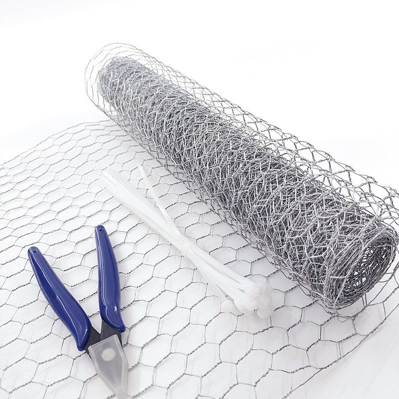 Hexagonal Coop Customized Iron Double Steel Net Mes Garden Size Hexagonal Galvanized pvc Mesh