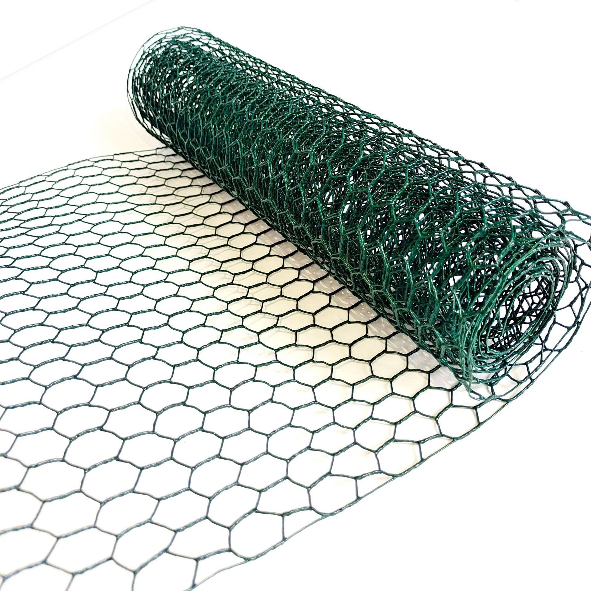 Hexagonal Coop Customized Iron Double Steel Net Mes Garden Size Hexagonal Galvanized pvc Mesh