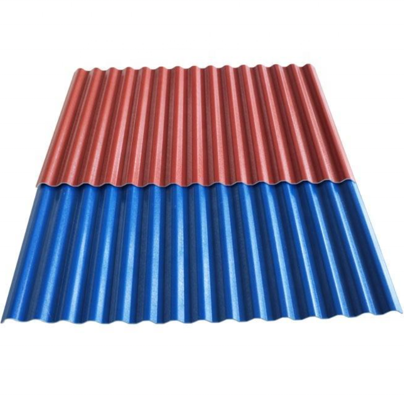 Dx53D/Dx54D/Dx55D Z275 Coated Metal Roof Sheet 0.5mm Galvanized Steel Corrugated Roofing Sheets Roof Tiles