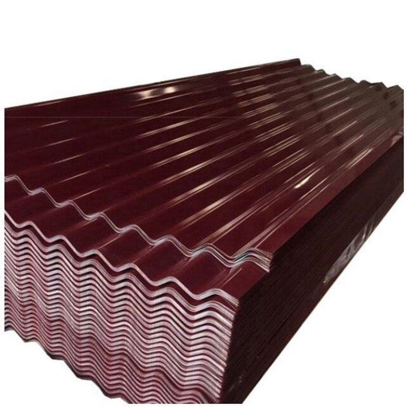 Dx53D/Dx54D/Dx55D Z275 Coated Metal Roof Sheet 0.5mm Galvanized Steel Corrugated Roofing Sheets Roof Tiles