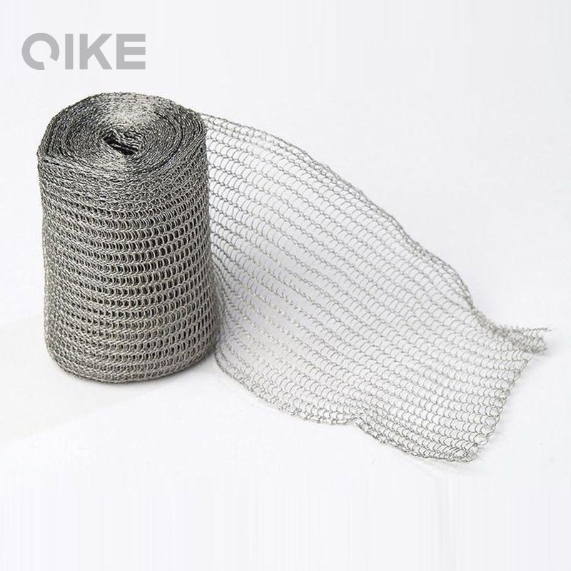 Stainless steel knitted wire mesh tube/stainless steel gas-liquid separate filter/knitted wire mesh filter