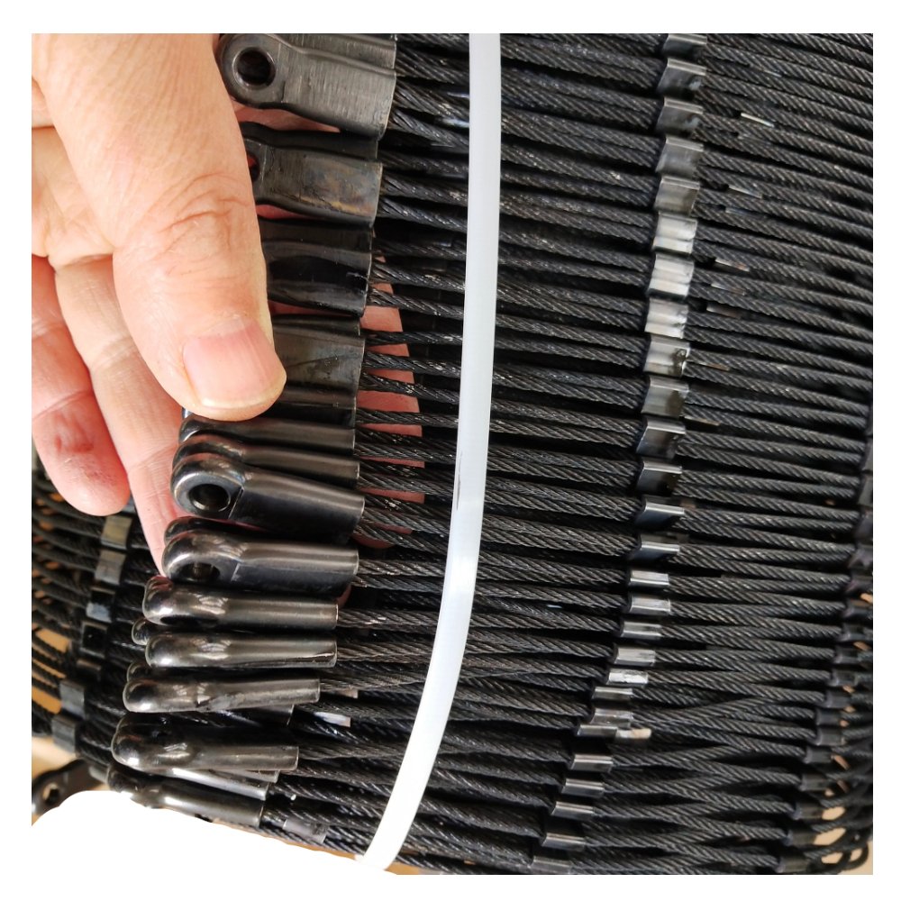 Flexible Stainless Steel Wire Rope Bird Netting Fence Zoo Aviary Parrot Mesh Plain Diamond Style Surface