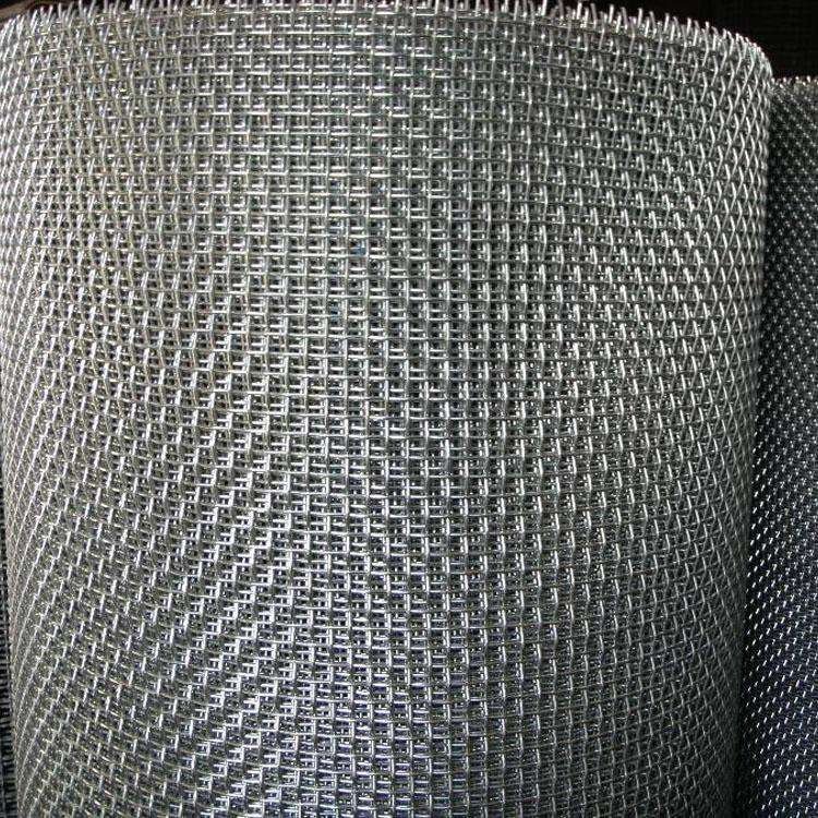 Stainless Steel Crimped Woven Wire Mesh / Stainless Steel Wire Mesh Flexible Wire Mesh Netting