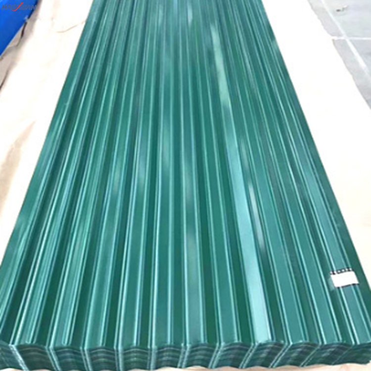 Haoxuan Corrugated Galvanized Curving Roofing Tile Color Steel Shingles Panel Metal Roof