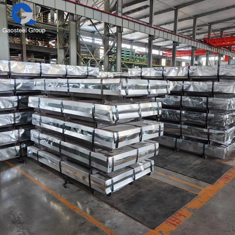 Corrugated Sheet Dx51d Z275 Gi PPG PPGL Color Coated Prepainted Galvanized Steel Metal Roofing Sheet
