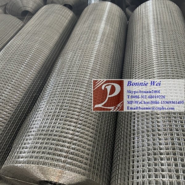 Best price 0.9m Electric galvanized welded wire mesh
