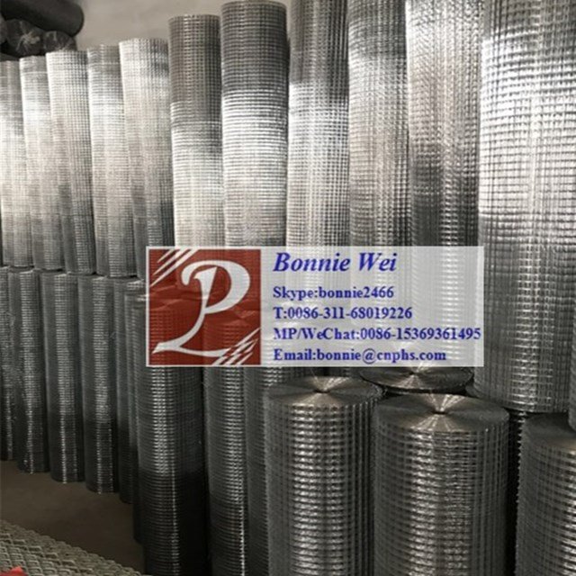 Best price 0.9m Electric galvanized welded wire mesh