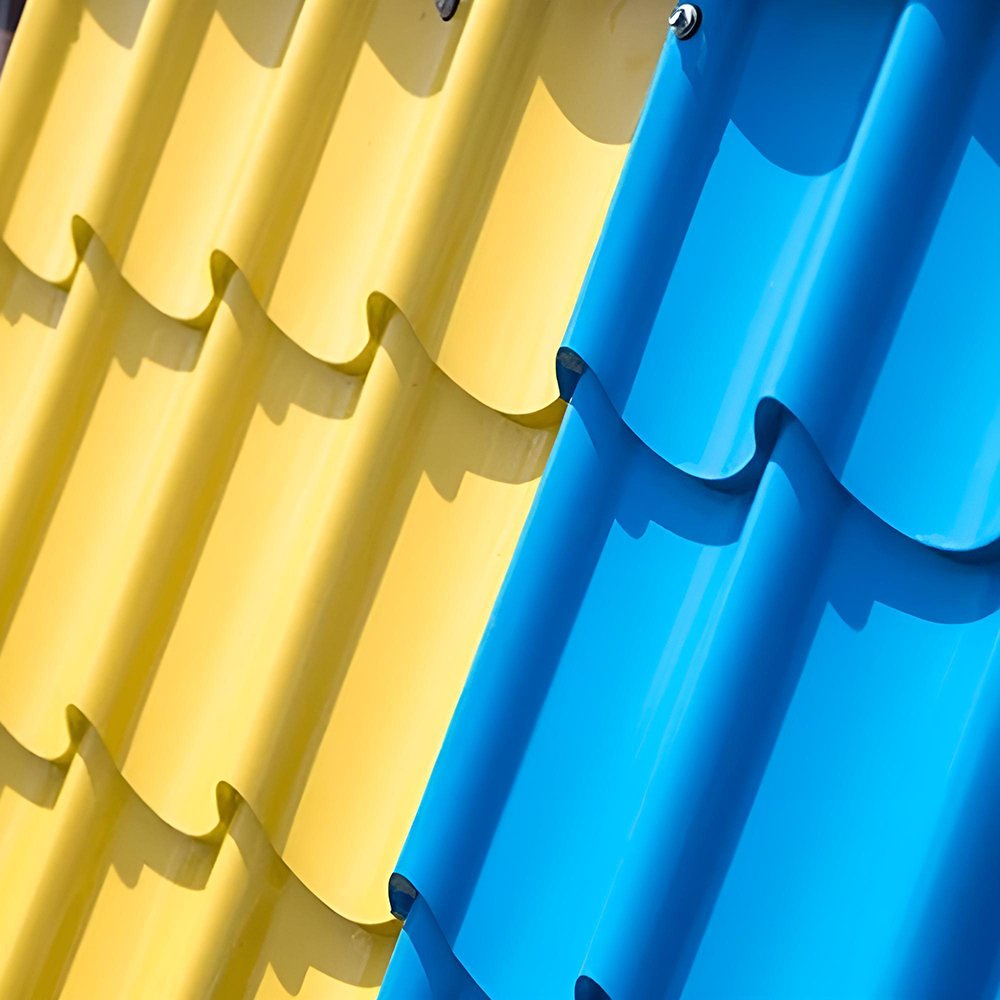 Prepainted Corrugated Galvanized Steel Sheet / Galvalume Sheet Metal / Colored Aluzinc Roofing Sheet Price Per Sheet