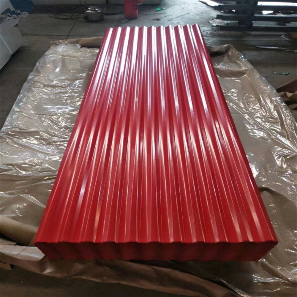 Hot Sale Zinc Color Corrugated Roofing Sheet Premium Corrugated Prepainted Galvanized Steel