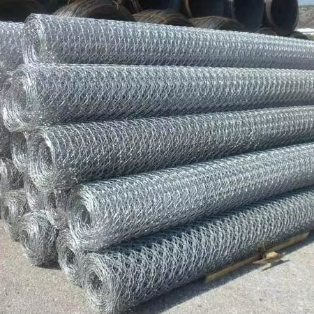 Factory Price Galvanized Metal Wire Woven Gabion Hexagonal Weaved Iron Wire Mesh