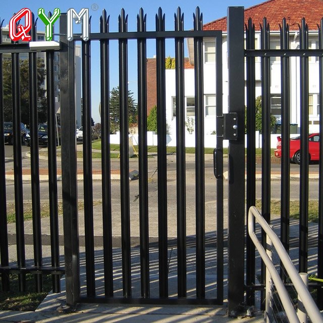 Colorful W Section Palisade Fence European Style Steel Wire Mesh Fencing