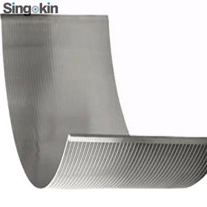 Johnson Curved Wedge Profile V Wire Sieve Bend Screen Arc Screen Plate For Waste Water Filtration