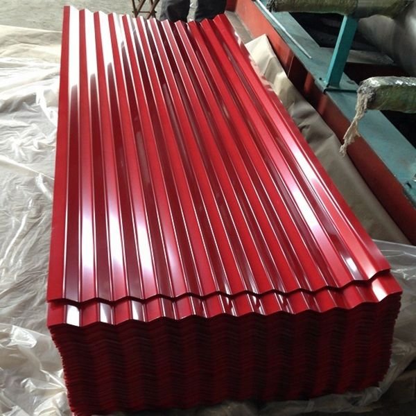 Building Material Zinc Corrugated Galvanized Steel Sheet Roofing Sheet Prepainted Color Coated Zinc Steel Roofing Sheet