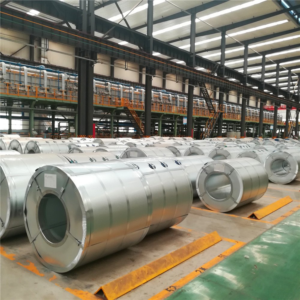 Jinan Hengming Steel Factory's Cold Rolled Galvanized Galvalume Steel Coil SNI JIS Certified Bending Processing Available