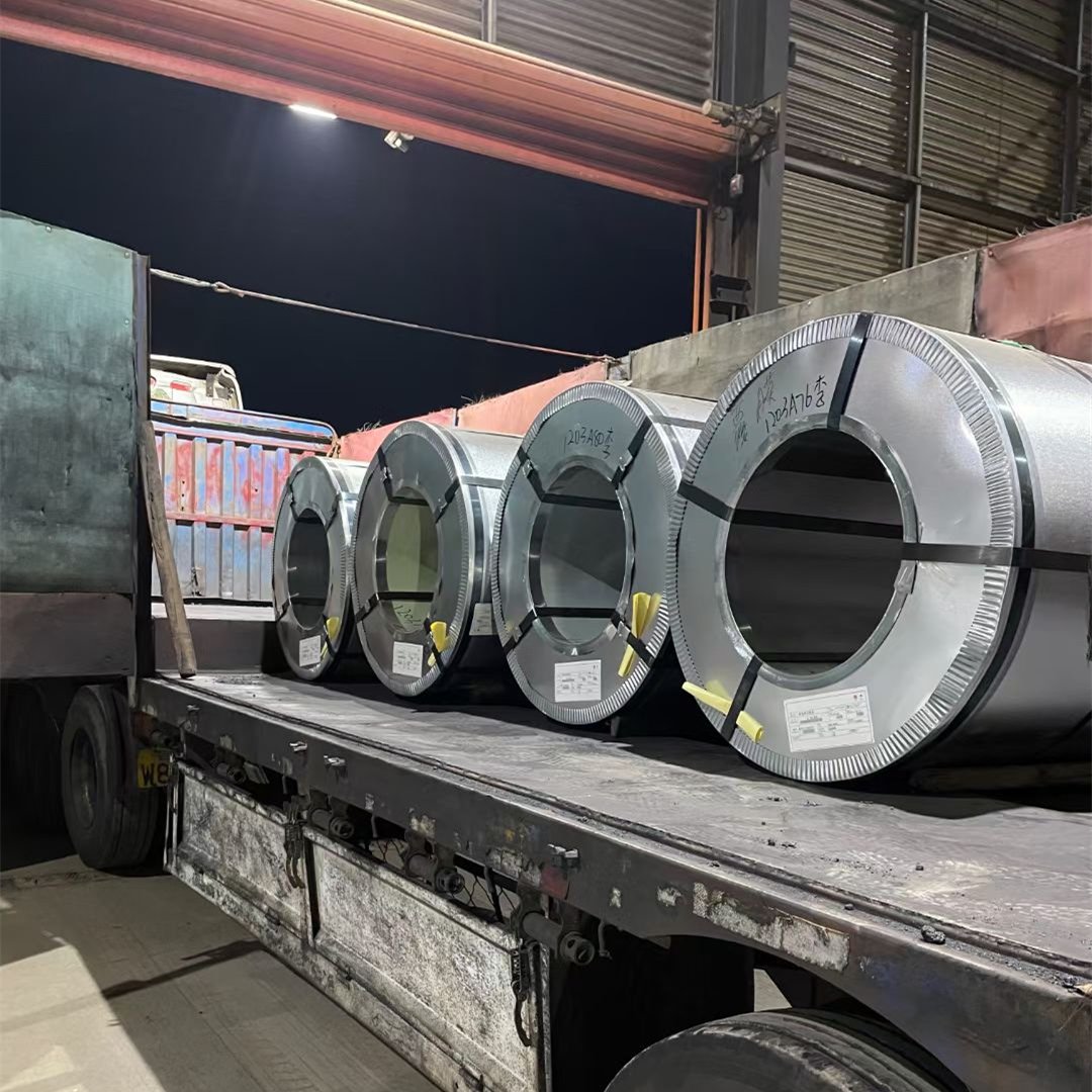 Jinan Hengming Steel Factory's Cold Rolled Galvanized Galvalume Steel Coil SNI JIS Certified Bending Processing Available