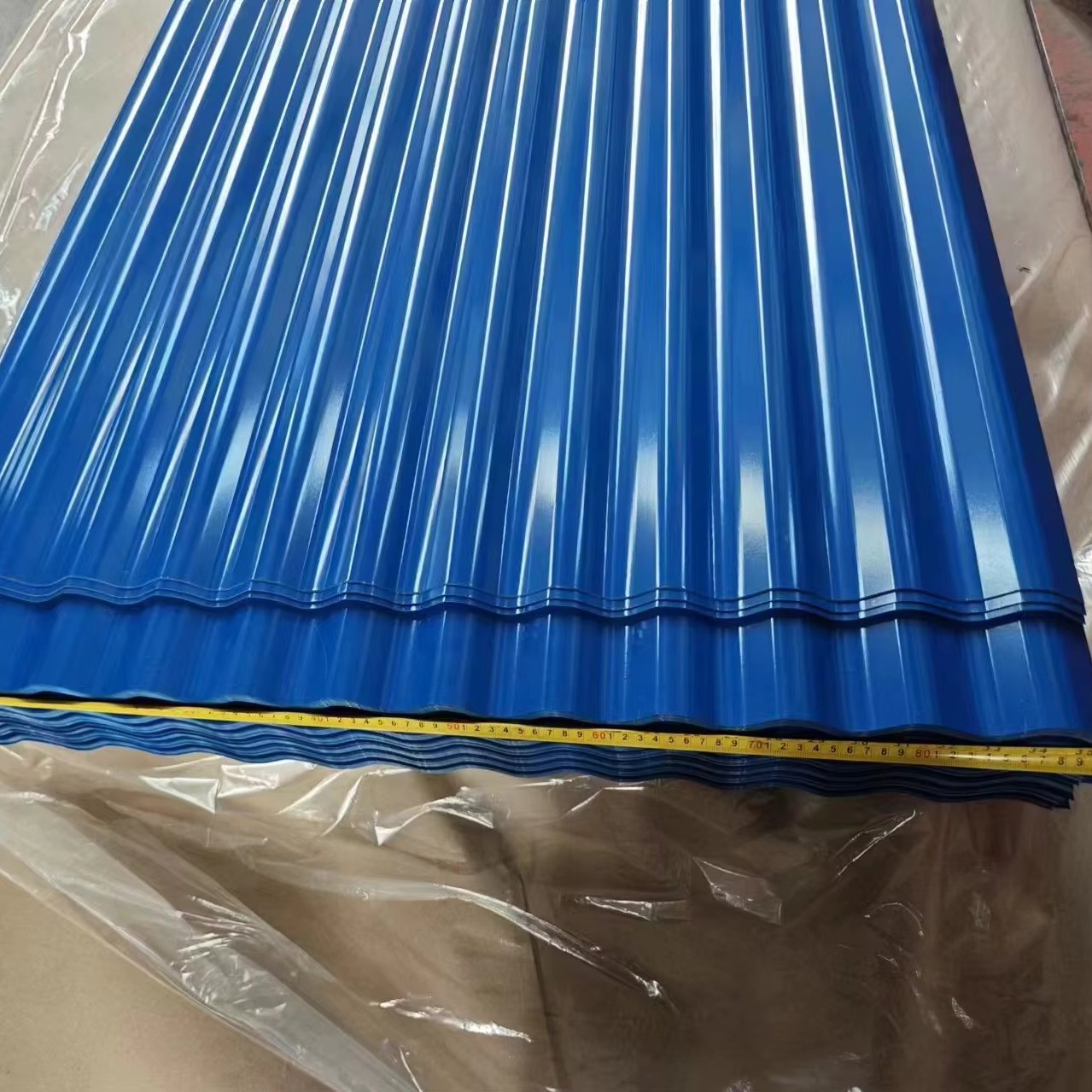 Color coated prepainted ppgi/ppgl galvanized corrugated steel roof tile diamond ppgi ppgl roofing sheet