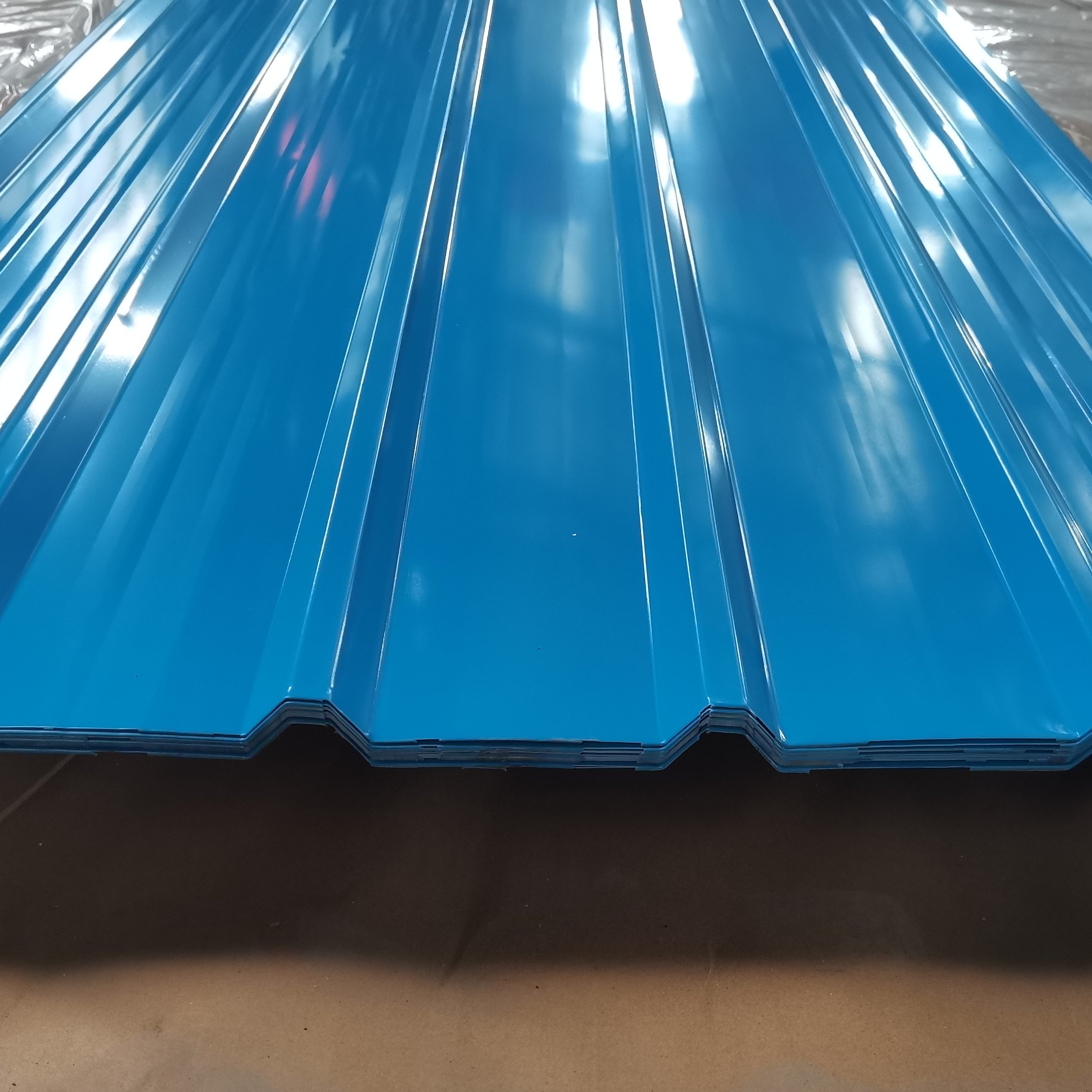 Color coated prepainted ppgi/ppgl galvanized corrugated steel roof tile diamond ppgi ppgl roofing sheet