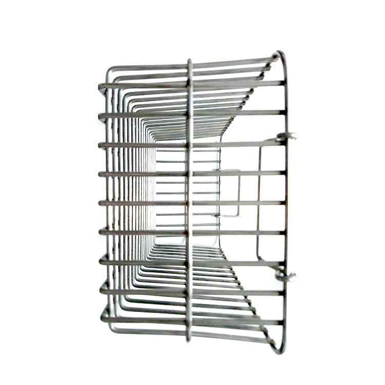 Wholesale Stainless Steel Woven Wire Mesh Storage Basket