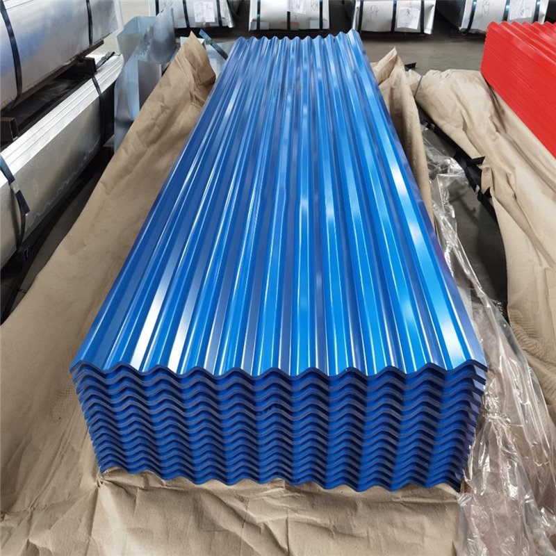 Low Price Galvanized Gi Corrugated Steel Roofing Sheet Color Coated Galvanized Sheet Metal