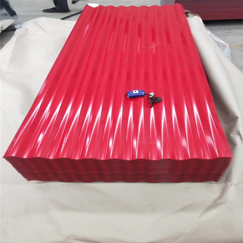 Low Price Galvanized Gi Corrugated Steel Roofing Sheet Color Coated Galvanized Sheet Metal